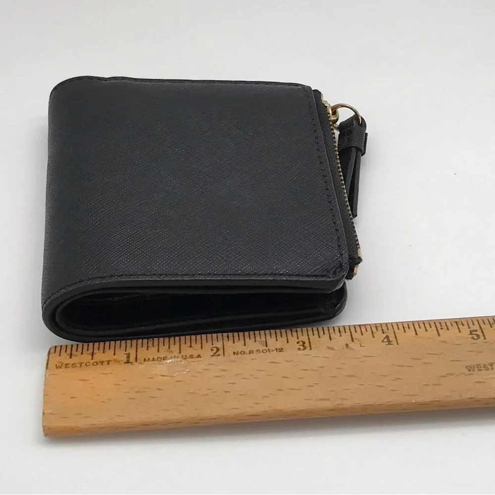 EUC TORY BURCH ROBINSON BLACK WALLET - Picture 12 of 16